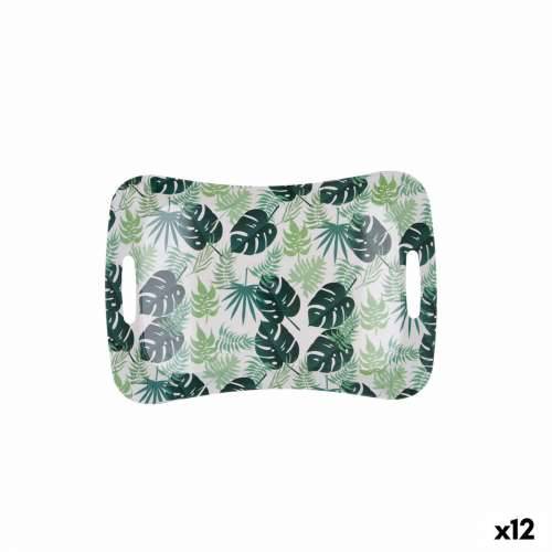 Pladanj za doručak Quid Habitat Pisana Plastika 33,5 x 23 x 3,5 cm S ručkama Listovi (12 kom.) Cijena