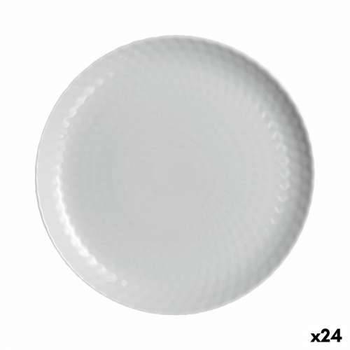 Plakans šķīvis Luminarc Pampille Granit Siva Staklo 25 cm (24 kom.) Cijena