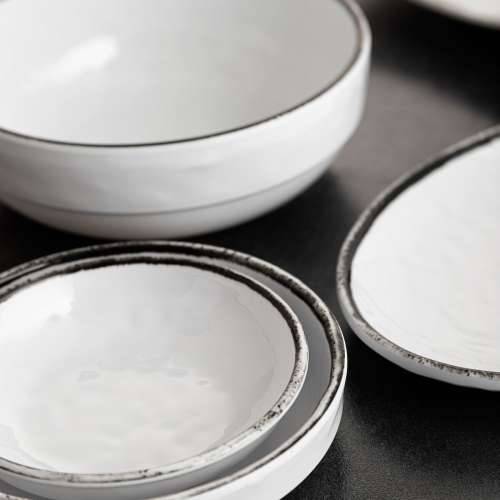 Zdjela Quid Select Filo Bijela Crna Plastika 16,6 x 5,8 cm (12 kom.) Cijena