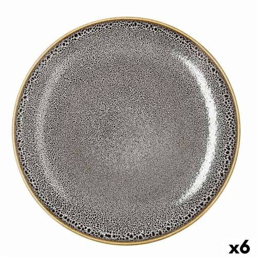 Plakans šķīvis Ariane Jaguar Freckles Smeđa Keramika 27 cm (6 kom.) Cijena