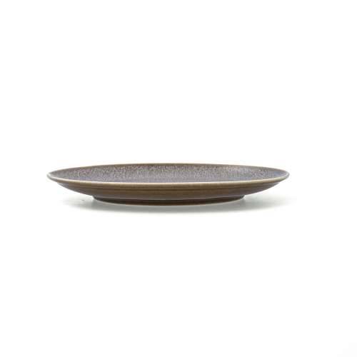 Plakans šķīvis Ariane Jaguar Freckles Smeđa Keramika 21 cm (12 kom.) Cijena