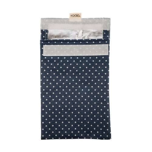 Torba za Sendvič Koala Eco Friendly Plava Textil 26 x 17,5 cm Bodovi (12 kom.) Cijena