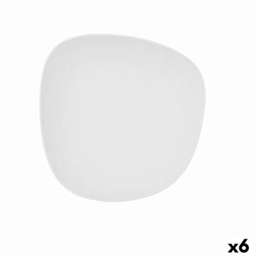 Duboki Tanjur Bidasoa Fosil Bijela Keramika Kvadratno 21,9 x 21,7 x 4,8 cm (6 kom.) Cijena