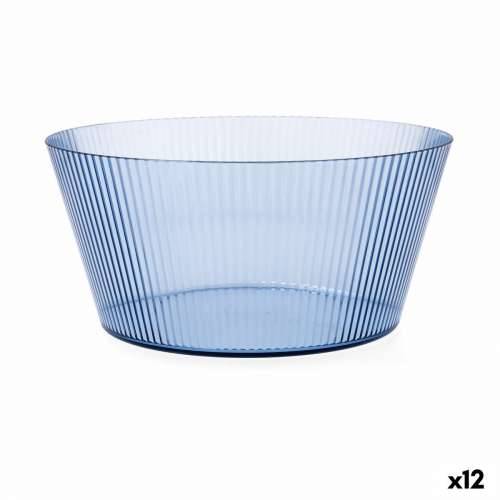 Zdjela za Salatu Quid Sunset Plava Plastika 25 cm (12 kom.) Cijena