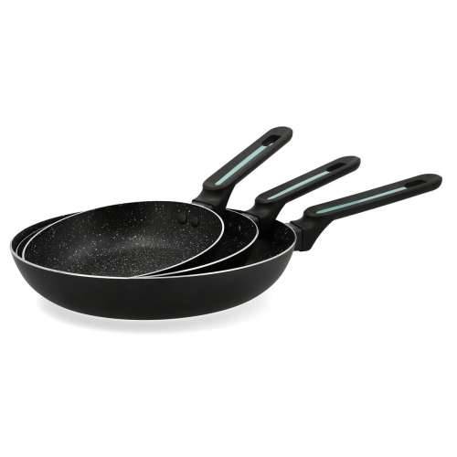 Set tava Quid Oasis Crna Metal 3 Dijelovi Cijena