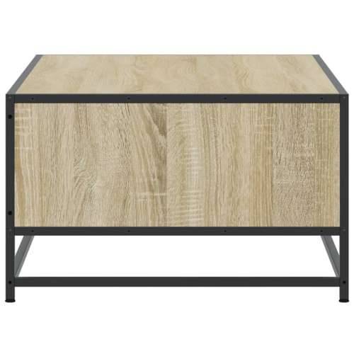 Stolić za kavu boja hrasta sonome 100x57x35 cm od drva i metala - sonoma hrast 1 Cijena