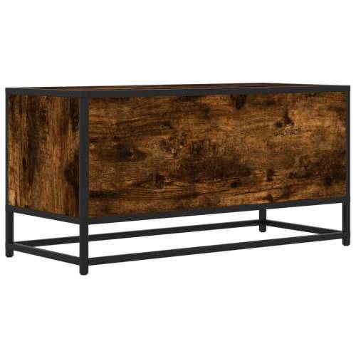 TV ormarić boja dimljenog hrasta 80x34,5x40 cm konstruirano - Dimljeni hrast 1 80 cm Cijena