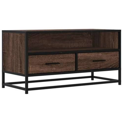 TV ormarić boja smeđeg hrasta 80x34,5x40 cm konstruirano Smeđi hrast 1 80 cm Cijena