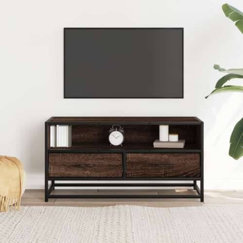 TV ormarić boja smeđeg hrasta 80x34,5x40 cm konstruirano Smeđi hrast 1 80 cm Cijena