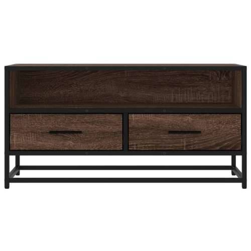 TV ormarić boja smeđeg hrasta 80x34,5x40 cm konstruirano Smeđi hrast 1 80 cm Cijena