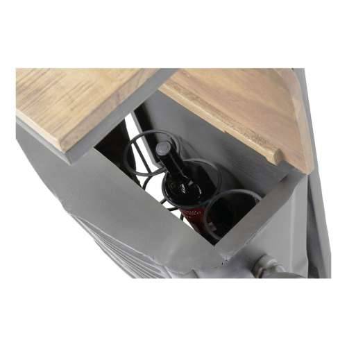 Stalak za boce DKD Home Decor Automobil Drvo akacije Željezo Tamno sivo (83 x 30 x 104 cm) Cijena