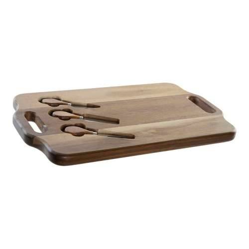 Daska za rezanje DKD Home Decor 42 x 25 x 2,2 cm Prirodno Drvo akacije Cijena