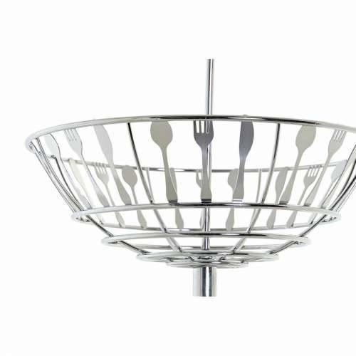 Posuda za Voće DKD Home Decor Srebrna Metal Plastika 28 x 28 x 40 cm Cijena