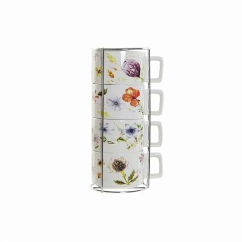 Set Šalica za Kavu DKD Home Decor Pisana Metal Dolomite 260 ml Cijena