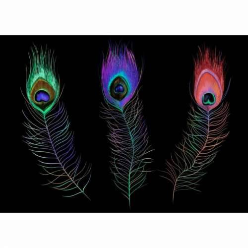 Pladanj DKD Home Decor 8424001892549 48 x 38 x 7 cm Crna Pisana PVC Cijena