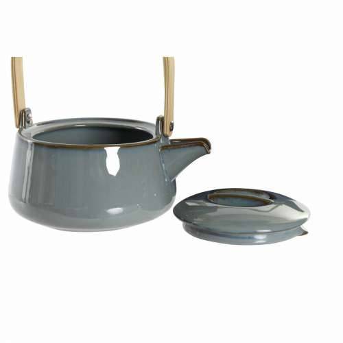 Čajnik DKD Home Decor 21 x 17 x 10 cm Porculan Siva 1 L Cijena