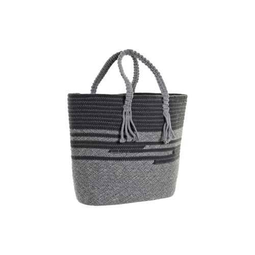 Torba DKD Home Decor 48 x 16 x 36 cm Siva Cijena