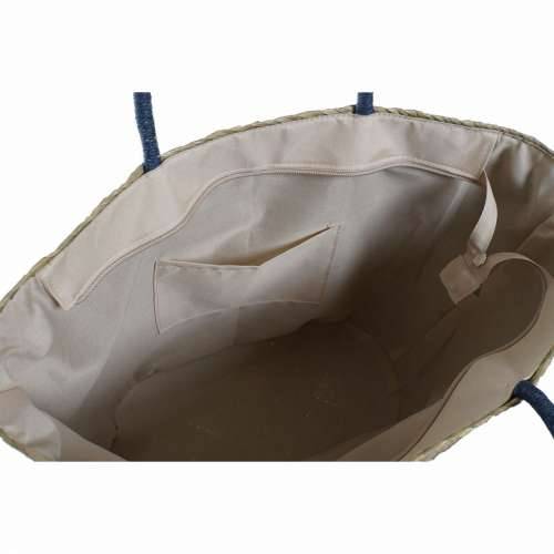 Torba za Plažu DKD Home Decor Oranžna Prirodno Mornarsko plava Vlakna 49 x 18 x 37 cm (2 kom.) Cijena