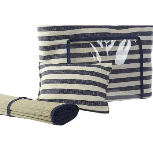 Torba za Plažu DKD Home Decor 55 x 17 x 35 cm Platno Crvena Plava PVC (2 kom.) Cijena