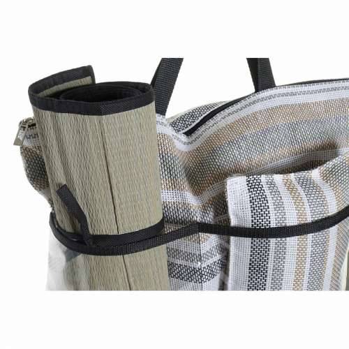 Torba za Plažu DKD Home Decor Plava Smeđa Zelena Siva Metvica PVC Platno 44 x 23 x 62 cm (2 kom.) Cijena