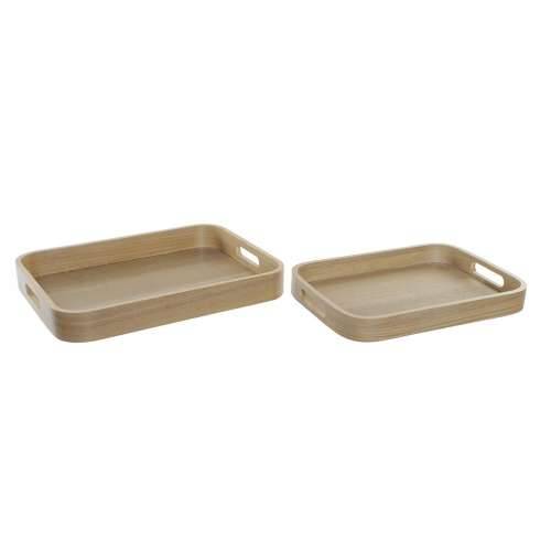 Pladanj za aperitive DKD Home Decor Prirodno Skandinavski 40 x 30 x 5,5 cm (2 kom.) Cijena