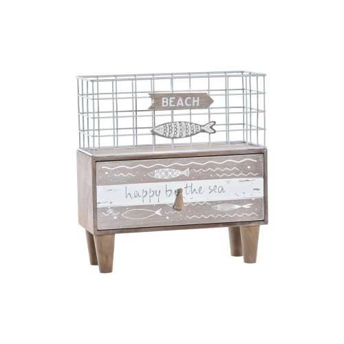 Kuhinjski mužar DKD Home Decor Drvo Metal 26,5 x 10,5 x 28,5 cm Ribe Cijena