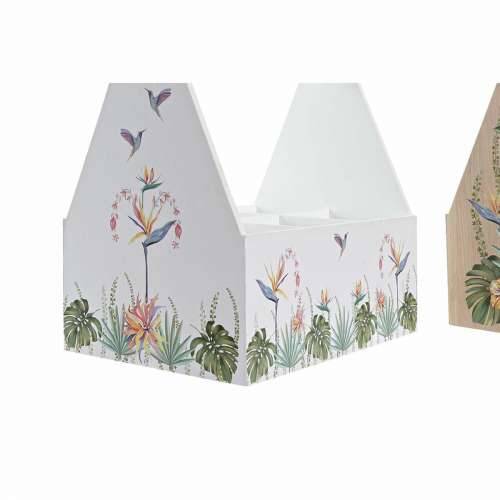 Stalak za boce DKD Home Decor Pisana Drvo MDF 24 x 16,5 x 25 cm (2 kom.) Cijena