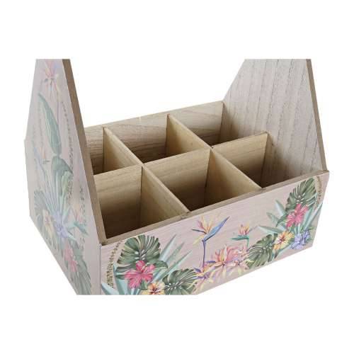 Stalak za boce DKD Home Decor Pisana Drvo MDF 24 x 16,5 x 25 cm (2 kom.) Cijena