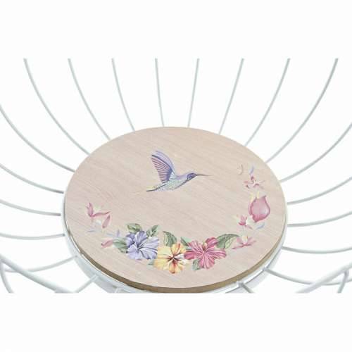 Posuda za Voće DKD Home Decor Pisana Metal Drvo MDF 28 x 28 x 11 cm (2 kom.) Cijena