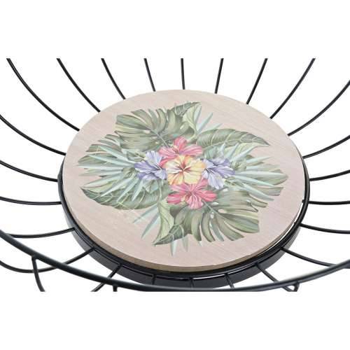 Posuda za Voće DKD Home Decor Pisana Metal Drvo MDF 28 x 28 x 11 cm (2 kom.) Cijena