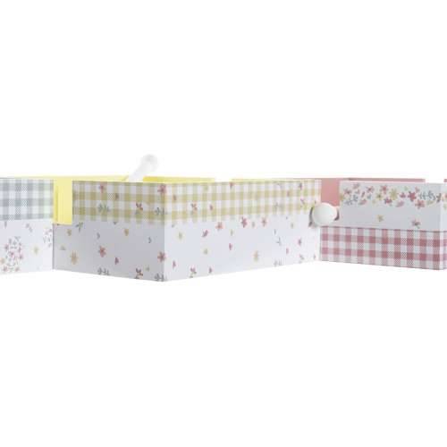 Stalak za salvete DKD Home Decor Vichy Sweet Metal Aluminij Drvo MDF 22 x 18 x 6 cm (3 kom.) Cijena
