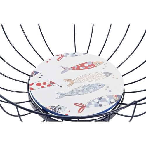 Posuda za Voće DKD Home Decor Pisana Metal Drvo MDF 28 x 28 x 10 cm (2 kom.) Cijena