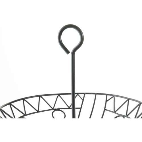 Posuda za Voće DKD Home Decor Crna Metal geometrijski 28 x 28 x 58 cm Cijena
