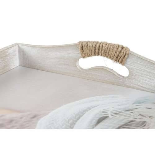 Set pladnjeva DKD Home Decor Bež 40 x 30 x 6 cm Drvo MDF (2 kom.) Cijena