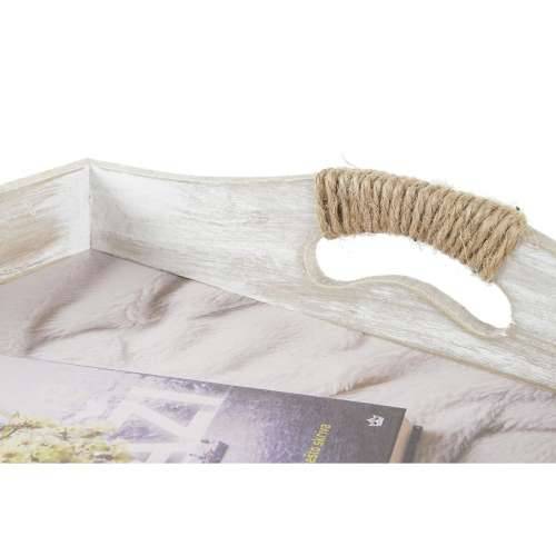 Set pladnjeva DKD Home Decor Pisana 40 x 30 x 6 cm Drvo MDF (2 kom.) Cijena