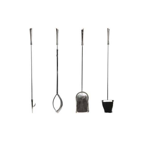 Pribor za Kamin DKD Home Decor Nehrđajući Čelik Aluminij (20 x 20 x 78 cm) Cijena