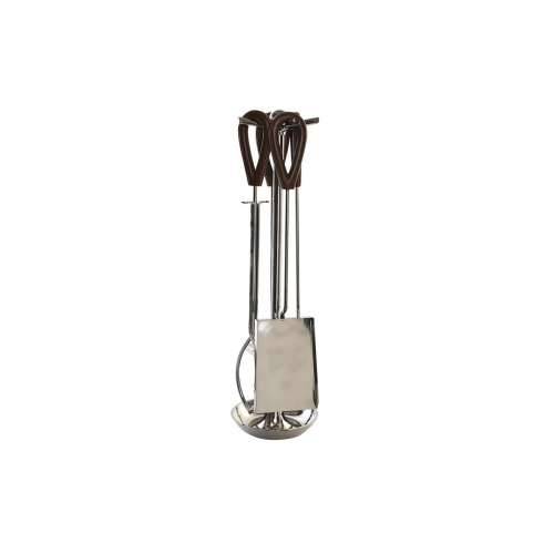 Pribor za Kamin DKD Home Decor Nehrđajući Čelik Aluminij (15 x 15 x 62 cm) Cijena