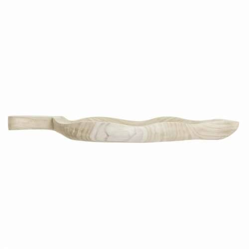 Pladanj za aperitive DKD Home Decor Svijetlo smeđi Prirodno Tropsko Biljni list 56 x 28 x 5 cm Cijena