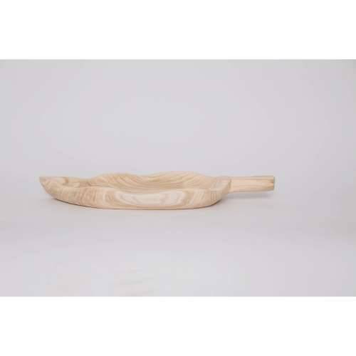 Pladanj za aperitive DKD Home Decor Svijetlo smeđi Prirodno Tropsko Biljni list 56 x 28 x 5 cm Cijena