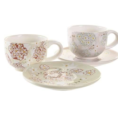 Set za Kavu DKD Home Decor Zelena Bež Metal Dolomite 180 ml Cijena