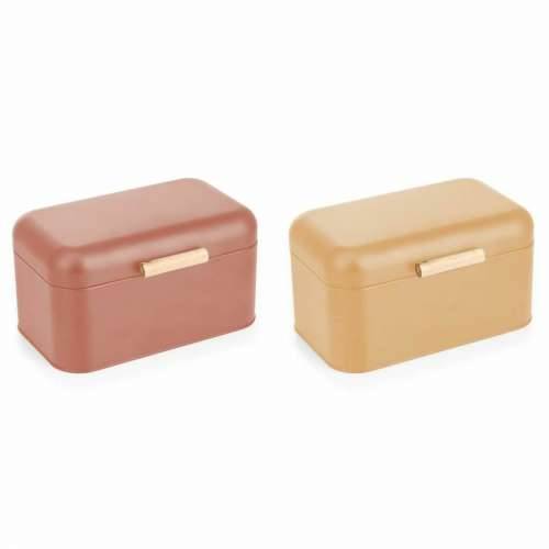 Košara za Kruh DKD Home Decor 30,50 x 20,7 x 15 cm Metal Terakota Rumena Vintage (2 kom.) Cijena