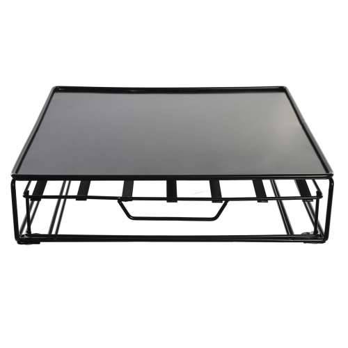 Organizator za Kapsule Kave DKD Home Decor 28,7 x 32 x 7 cm Crna Metal Cijena