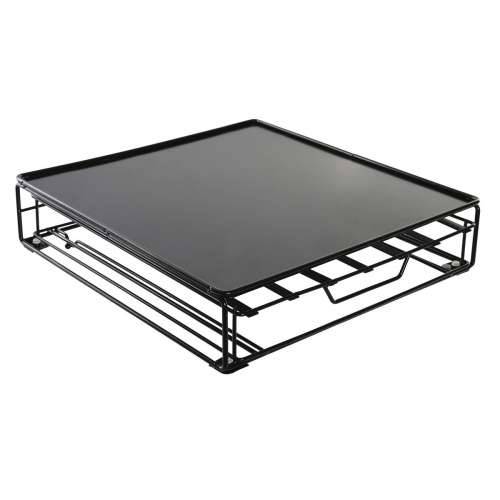 Organizator za Kapsule Kave DKD Home Decor 28,7 x 32 x 7 cm Crna Metal Cijena