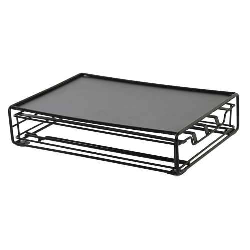 Organizator za Kapsule Kave DKD Home Decor 21 x 31 x 7,5 cm Crna Metal Cijena
