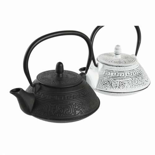 Čajnik DKD Home Decor Crna Nehrđajući Čelik Bijela (2 kom.) Cijena