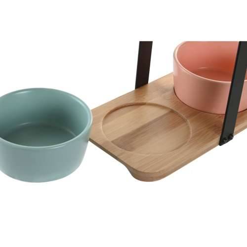 Set za Predjelo DKD Home Decor 20 x 10,5 x 14 cm Porculan Pisana 3 Dijelovi Cijena