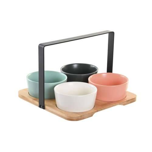 Set za Predjelo DKD Home Decor 20 x 20 x 14 cm Porculan Pisana Cijena