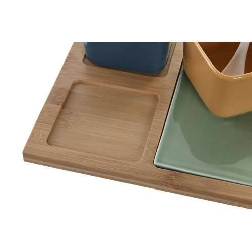 Set za Predjelo DKD Home Decor 31 x 21 x 6 cm Porculan Pisana 6 Dijelovi Cijena