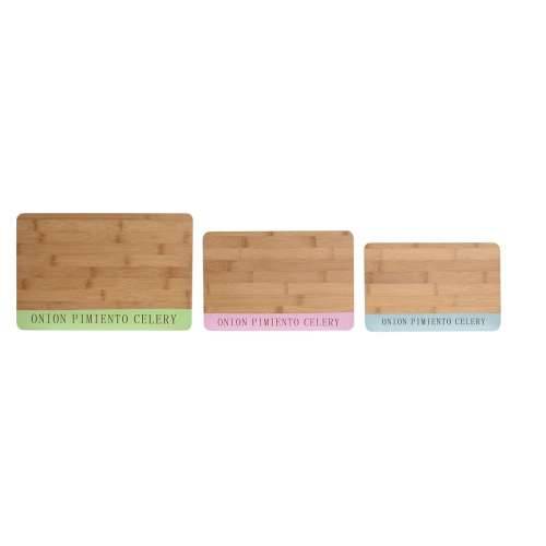 Daska za rezanje DKD Home Decor Plava Zelena Roza Bambus 33,5 x 22,4 x 1,2 cm Cijena