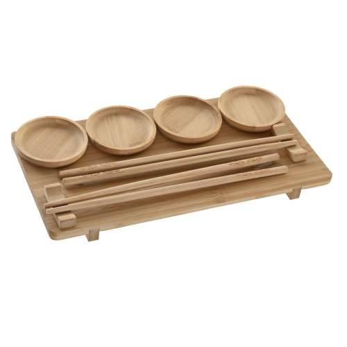 Set za sushi DKD Home Decor 24 x 0,5 x 0,5 cm Prirodno Orijentalno Cijena